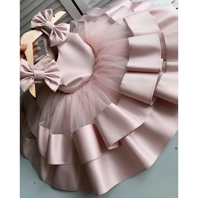 gaun janeta dress bayi neychan gaun pesta ulang tahun baptis aqiqah