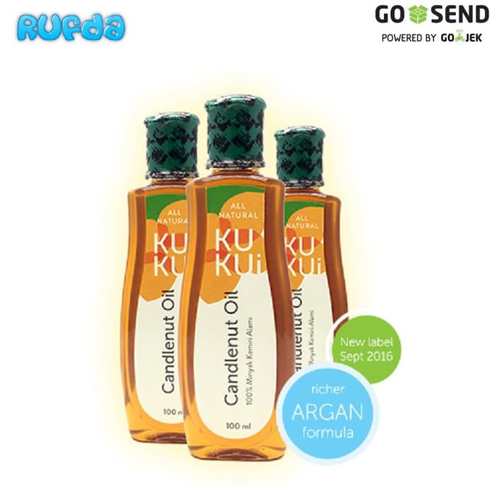 Original minyak kemiri kukui candlenut oil hair treatment ku kui Perawatan Bayi Cream Bayi murah