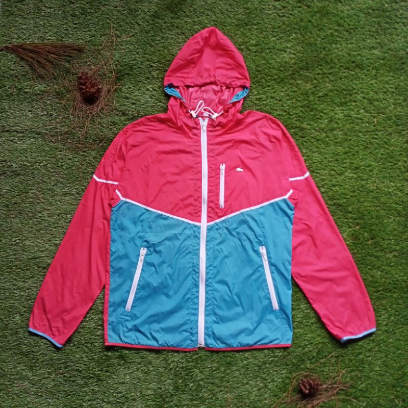jaket gunung lacoste ultralight original murah thrift jacket second ngabloe outdoor