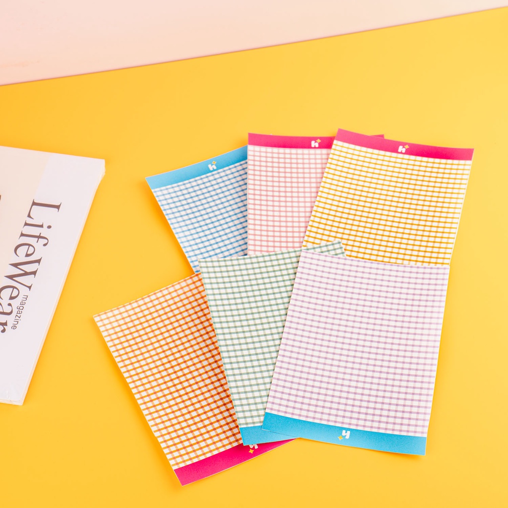 

Gingham Sticker Sheet - Stiker untuk Bullet Journal Study Planner