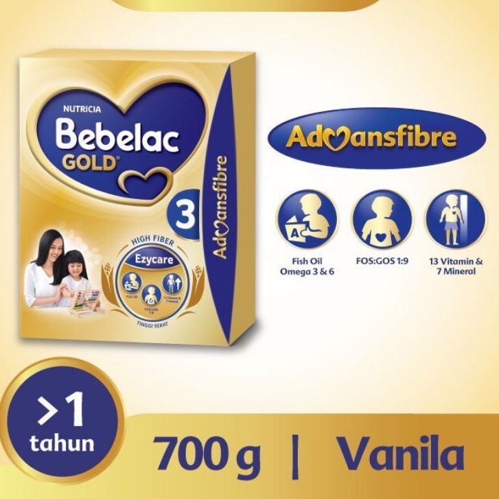 Bebelac Gold 3 700gr Madu / Vanila