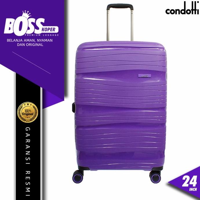 KOPER 24 INCH CONDOTTI (63126) HARDCASE MEDIUM BISA EXPAND DI PERBESAR DDF2354354