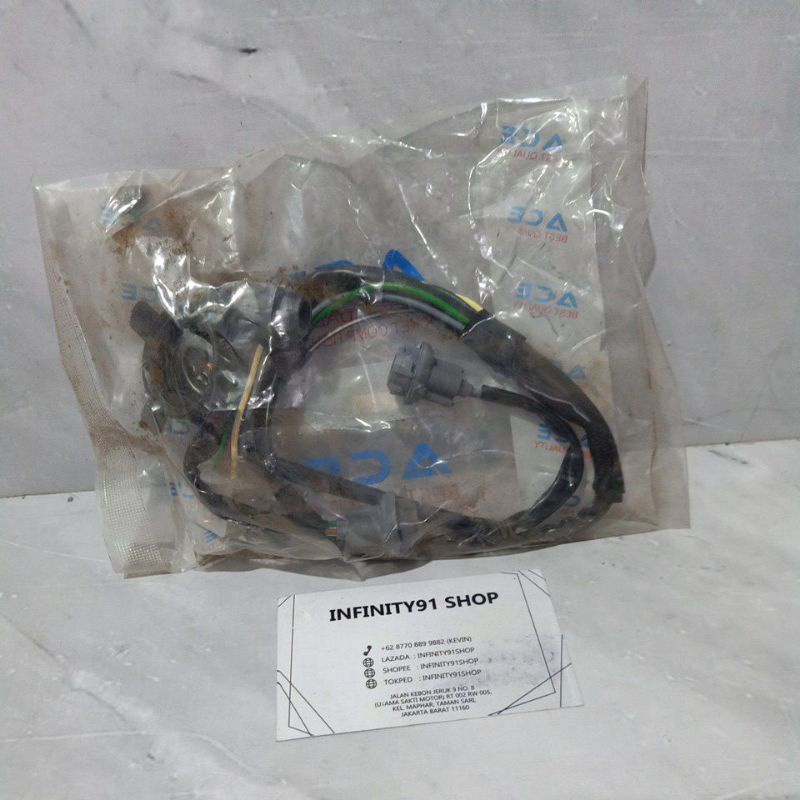 Kabel lampu Depan beat Karbu , Soket Fiting lampu beat karbu Kvy