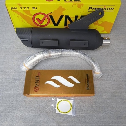 KNALPOT VND AK777B1 BEAT KARBU/FI/ESP/POP/STREET, SCOOPY FI/ESP/KARBU