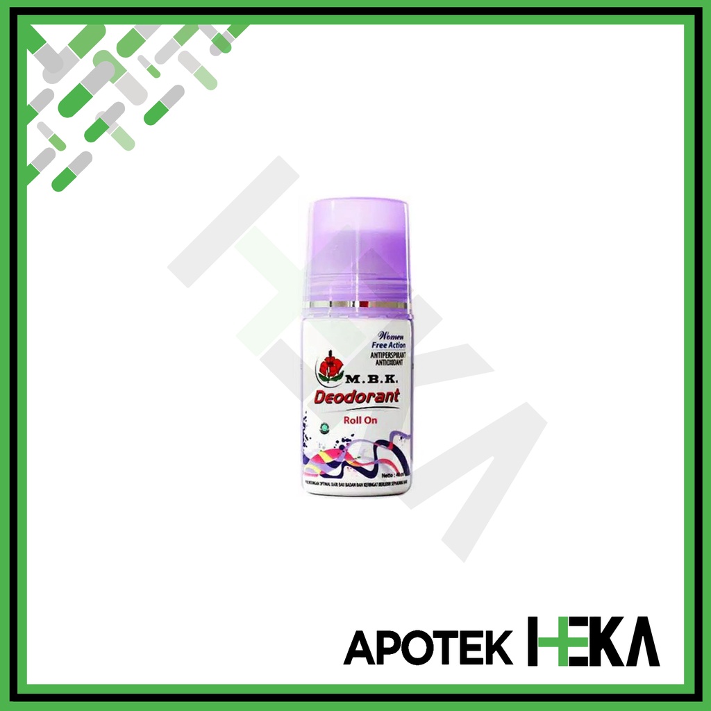 MBK Deodoran Roll On 40 ml - Penghilang Bau Badan (SEMARANG)