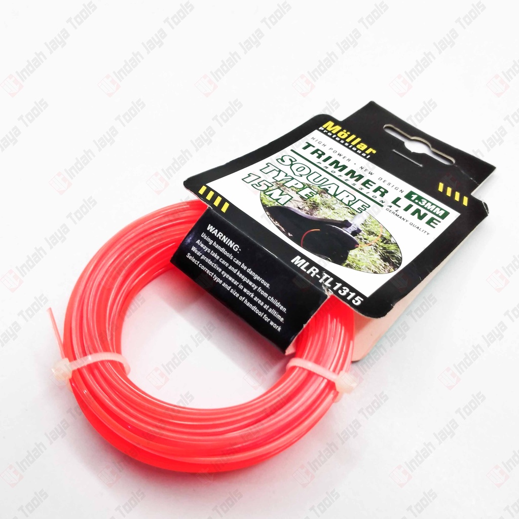 MOLLAR Senar Mesin Potong Rumput 15 M - Grass Weed Trimmer Line Pisau