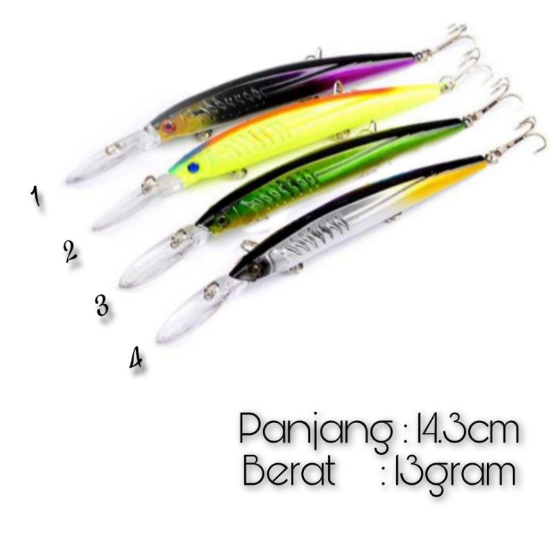 Minnow Lure Killer 3 Treble hook