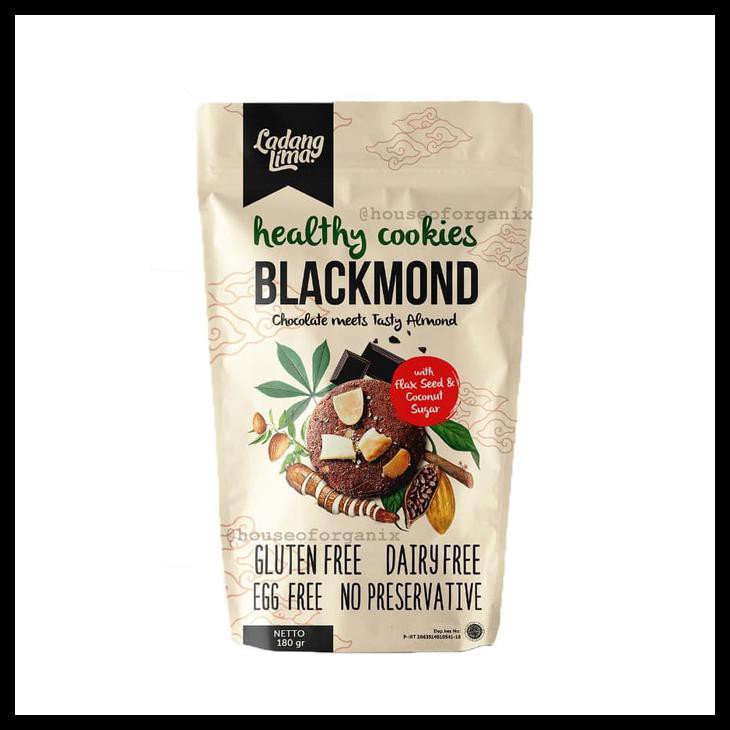 

SALE Ladang Lima Gluten Free Blackmond Cookies - 180 Gr