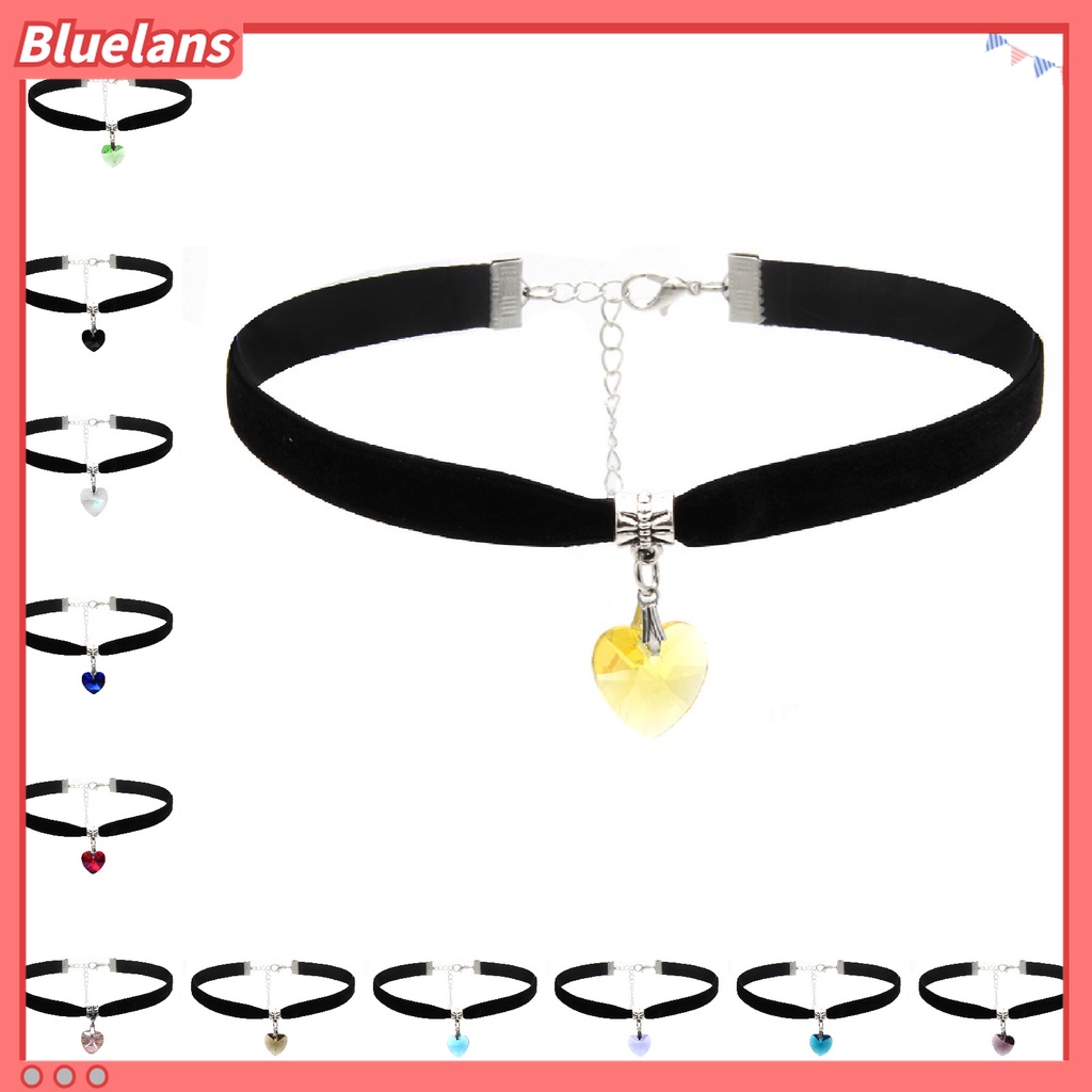 Kalung Choker Adjustable Bahan Kulit Imitasi Gaya Vintage Gothic Untuk Wanita