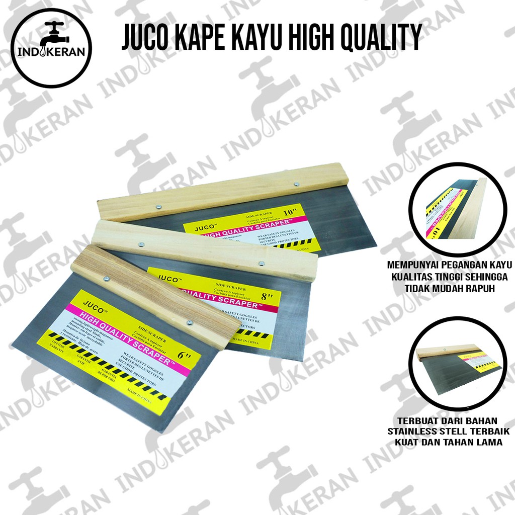 INDOKERAN - Kape Kotak Gagang Kayu - High Quality