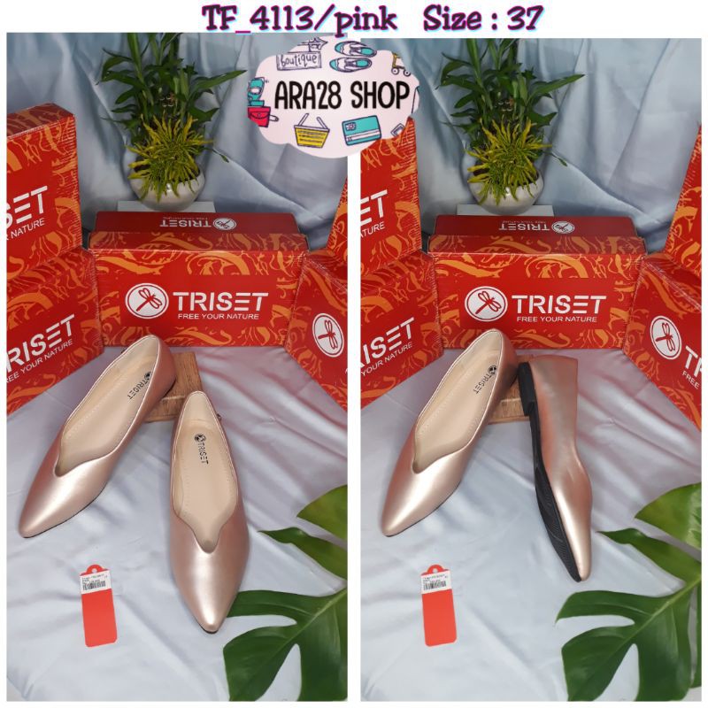 TRISET / TRISET SHOES /SEPATU FLAT /PEREMPUAN / FLATS SHOES