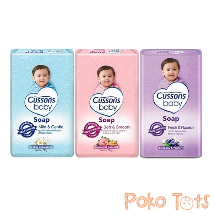 Cussons Baby Bar Soap 75gr Sabun Batang Bayi 75 gr WHS