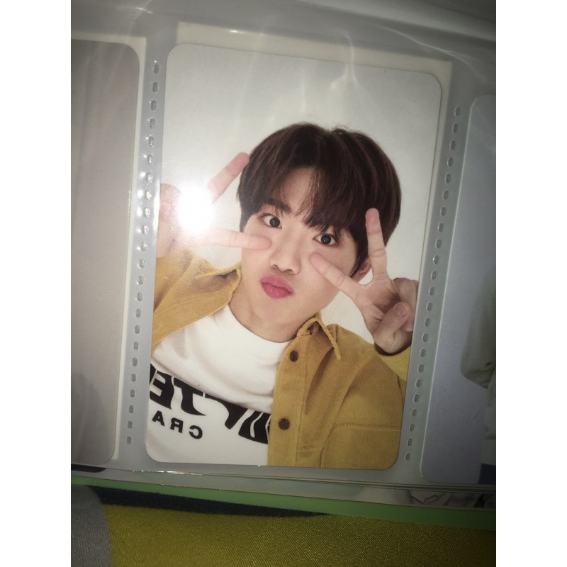 Photocard Junkyu Selca Treasure Pc Full album Green ver.