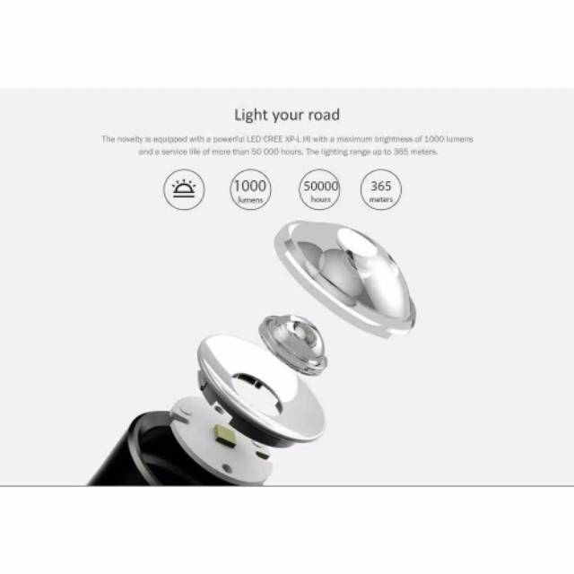 BEEBEST Lampu Senter Led - lampu sepeda