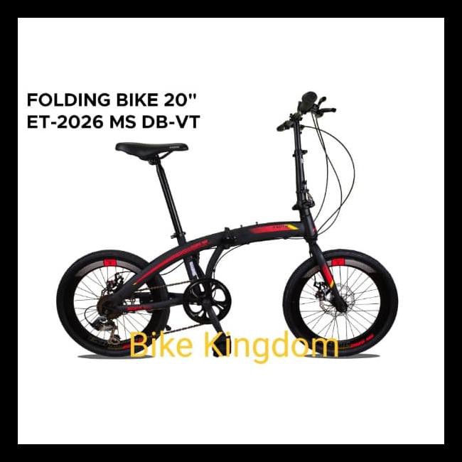 Sepeda Lipat Folding Bike 20 Inch Exotic 2026 Ms Db Vt