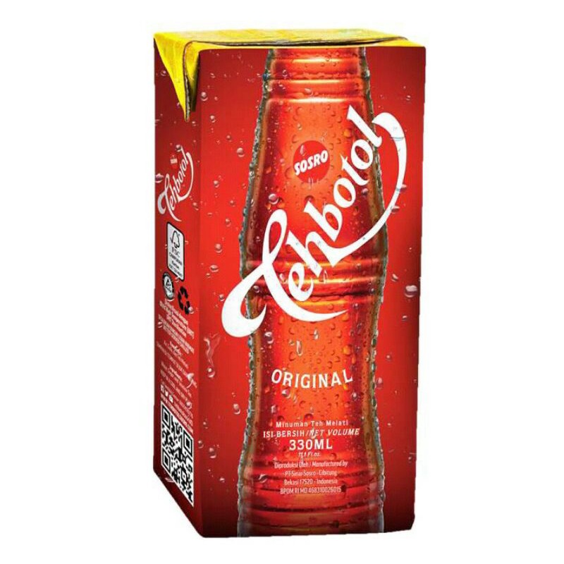 

Teh botol 330 mili