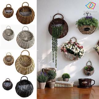 Keranjang Pot Bunga Dan Tanaman Model Gantung Bahan Rotan Keranjang Pot Bunga Dan Tanaman Model Gantung Bahan Rotan