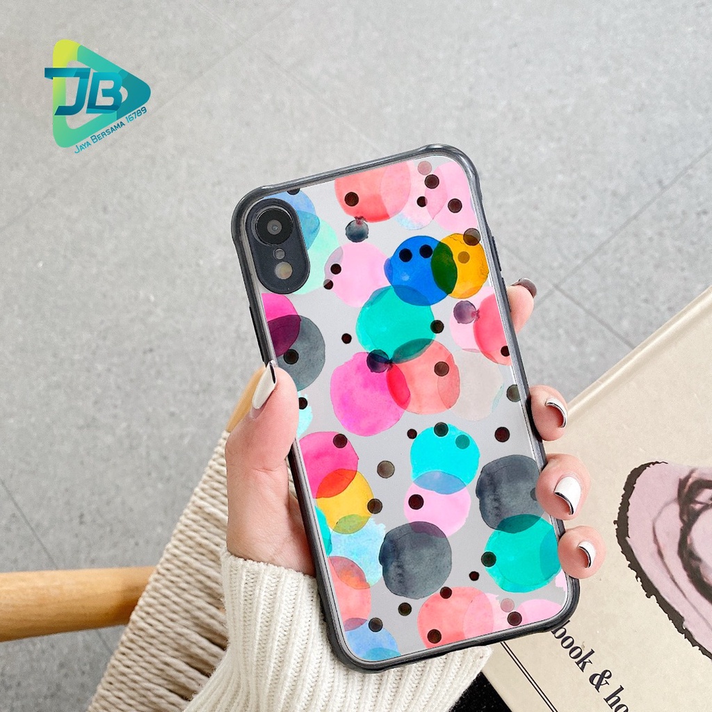 SOFTCASE CHOICE POLKADOT OPPO VIVO XIAOMI SAMSUNG REALME IPHONE ALL TYPE JB5045