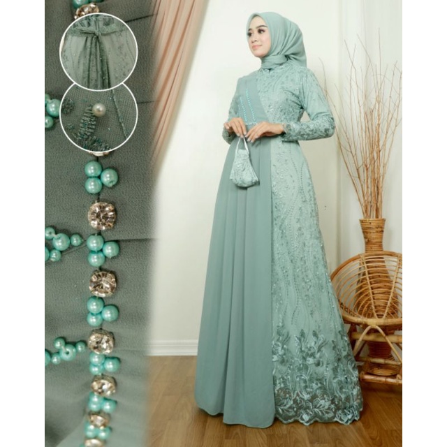 KEBAYA GAMIS CAMILLA // GAMIS NAILA // GAMIS PESTA MODERN // GAMIS KONDANGAN // GAMIS TERLARIS // GAMIS TERBARU