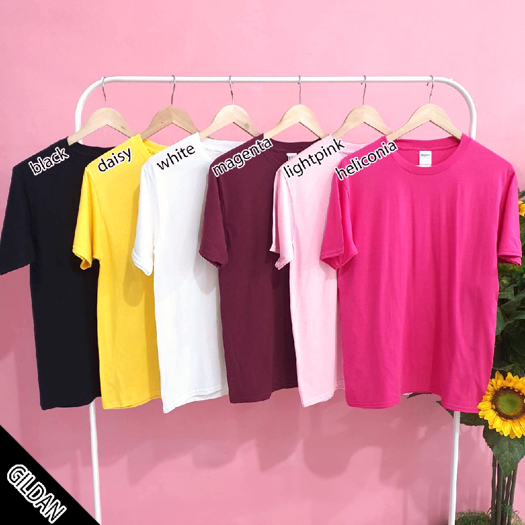  KAOS  GILDAN WHITE KAOS PUTIH Shopee  Indonesia