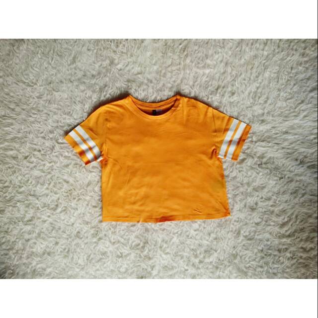 T-shirt crop hnm