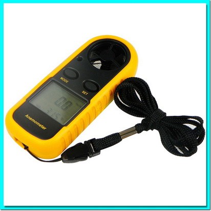 Tool Digital Anemometer Pengukur kecepatan angin thermometer anemo meter