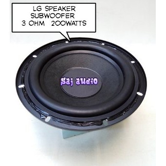 Promo  Subwoofer LG 7 inch original 3ohm 200watt mantap        Berkualitas