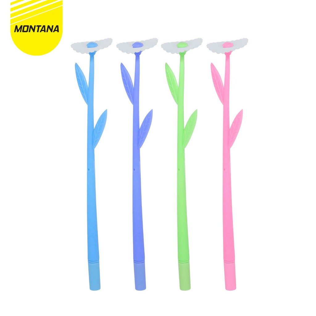 

MONTANA Ball Pen / Pulpen / Pena Gel Bunga Berubah Warna Di Matahari