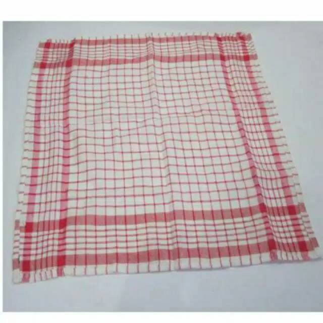 Lap Meja / Serbet Kotak Kotak Murah