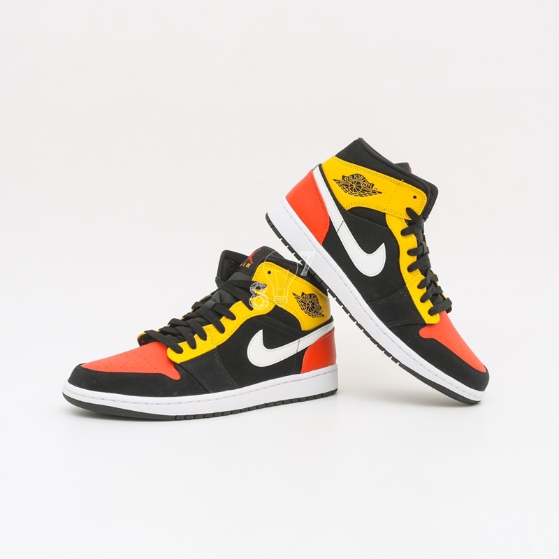 Jual Air Jordan 1 Mid Amarillo 100% Authentic | Shopee Indonesia