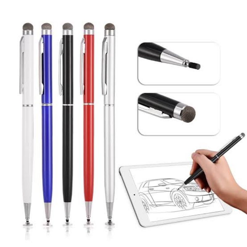 Pulpen Stylus 2in1 | Pen ici stylus | Custom Nama