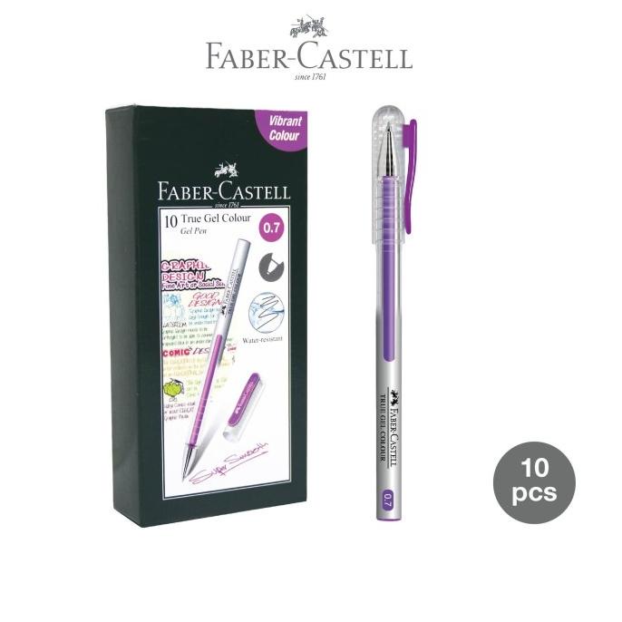 

Faber-Castell True Gel Pen -- Violet Ink 0.7 mm