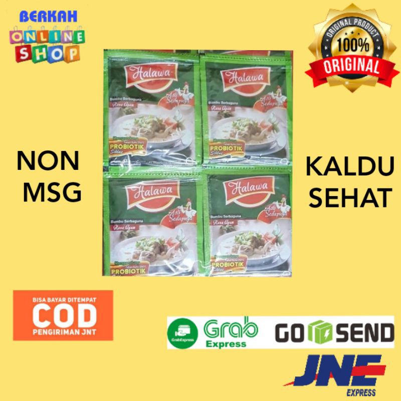 

Halawa Penyedap Serbaguna Non MSG 12 Bks