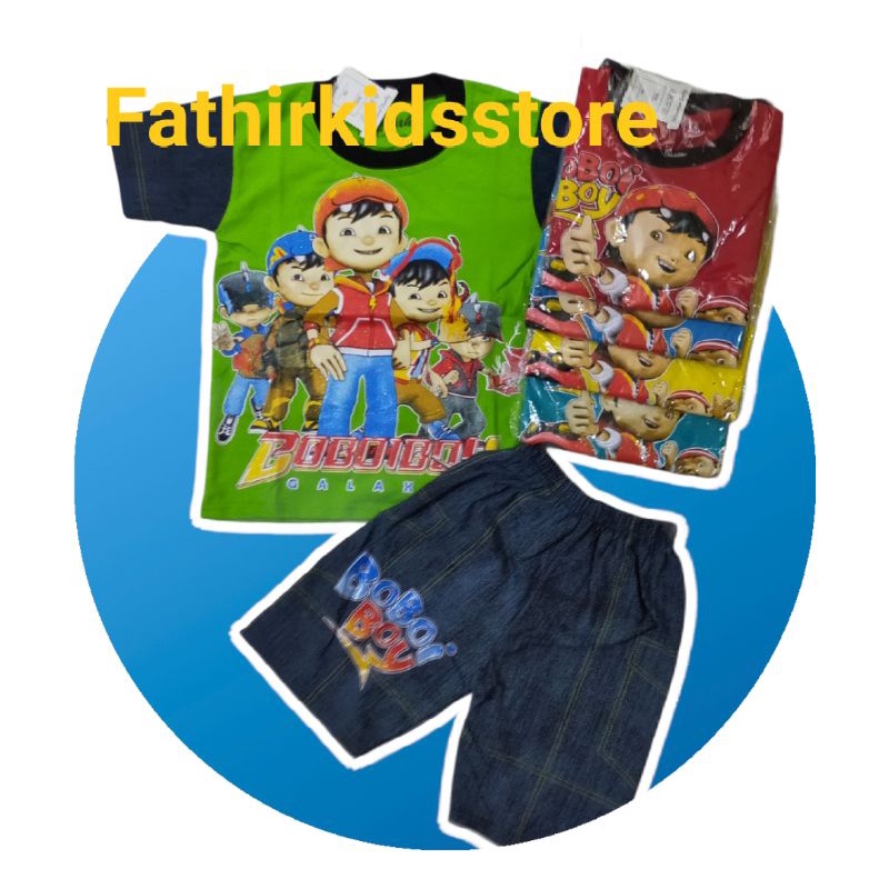 STELAN ANAK MOTIF LVIS2 KARAKTER BOBOIBOY