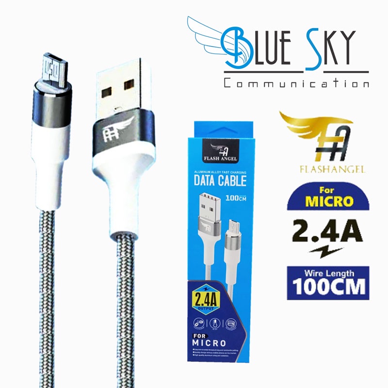 KABEL USB FLASH ANGEL CBL-05 MICRO 2.4A 1M