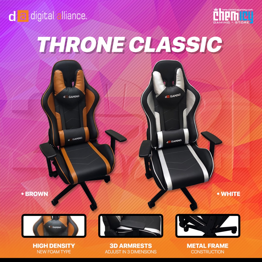 Digital Alliance Throne Classic Gaming Chair / Kursi Gaming