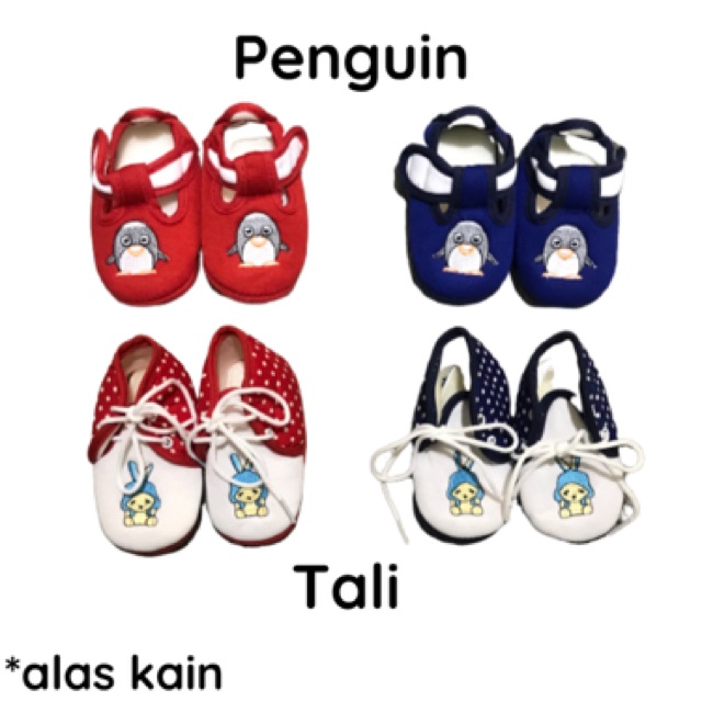 Sepatu Bayi Prewalker Motif Laki-Laki