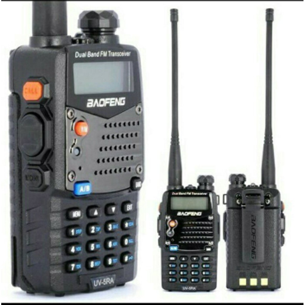 Handy Talky Radio HT bopeng UV 5RA  hensead original Terbaik