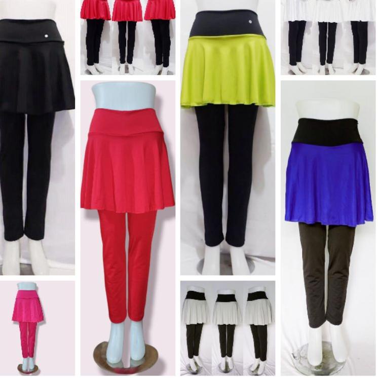 Lagging Rok//Celana Senam Wanita//Aerobic//Lagging Rok Senam//Celana Rok Senam//Celana Senam Rok//Le