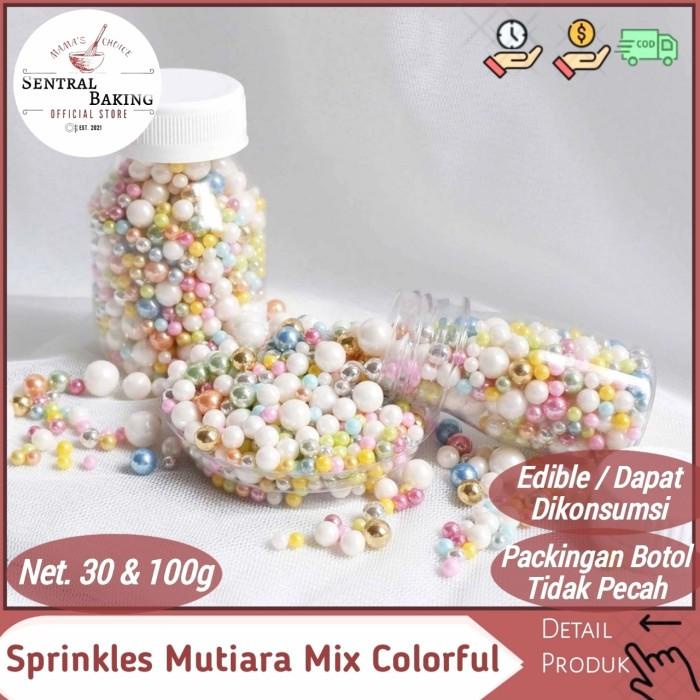 

Topping | Sprinkle Kue Mutiara Mix Colorful / Springkle Kue Springkel Kue Cake Kualitas Terbaik