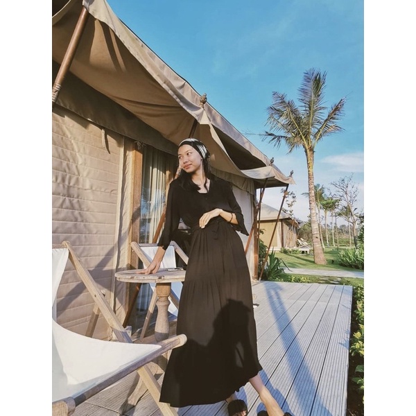 Dayana Long Dress | Busui Friendly