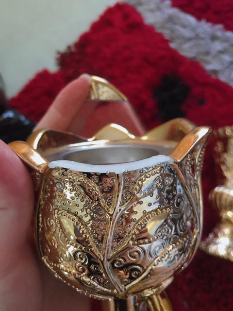 Prapen | Mabkhara | Bakaran Bukhur Antik Gold Kecil | Bakar Bakhour | Bakhoor | Dupa | Ukuran Kecil