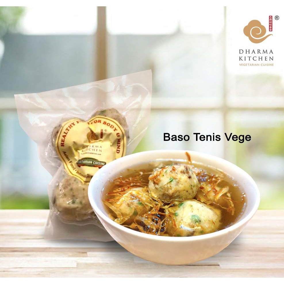 

Dharma Kitchen - Baso Tenis Vegetarian - Frozen Healty Food