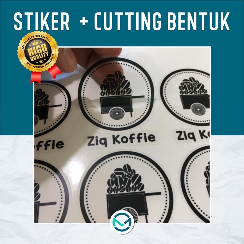 

STIKER + CUTTING BENTUK