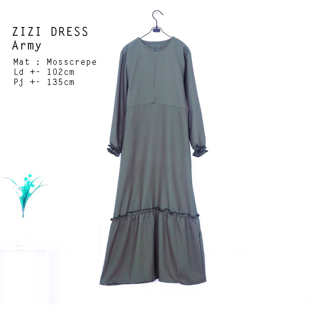 Dijual Zizi Dress    Mininos Outfit Hijab Diskon