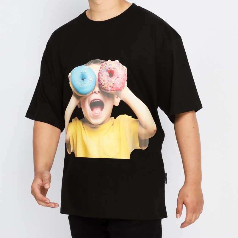 ADLV. Donut Boy Blue Pink Tee