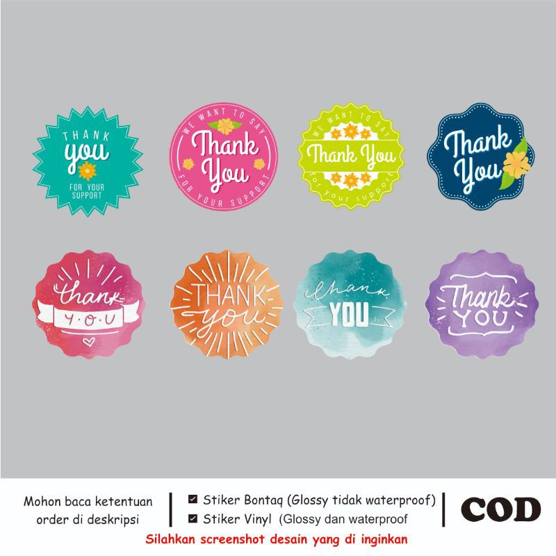 

Stiker Thank You Bulat | Stiker thank you anti air