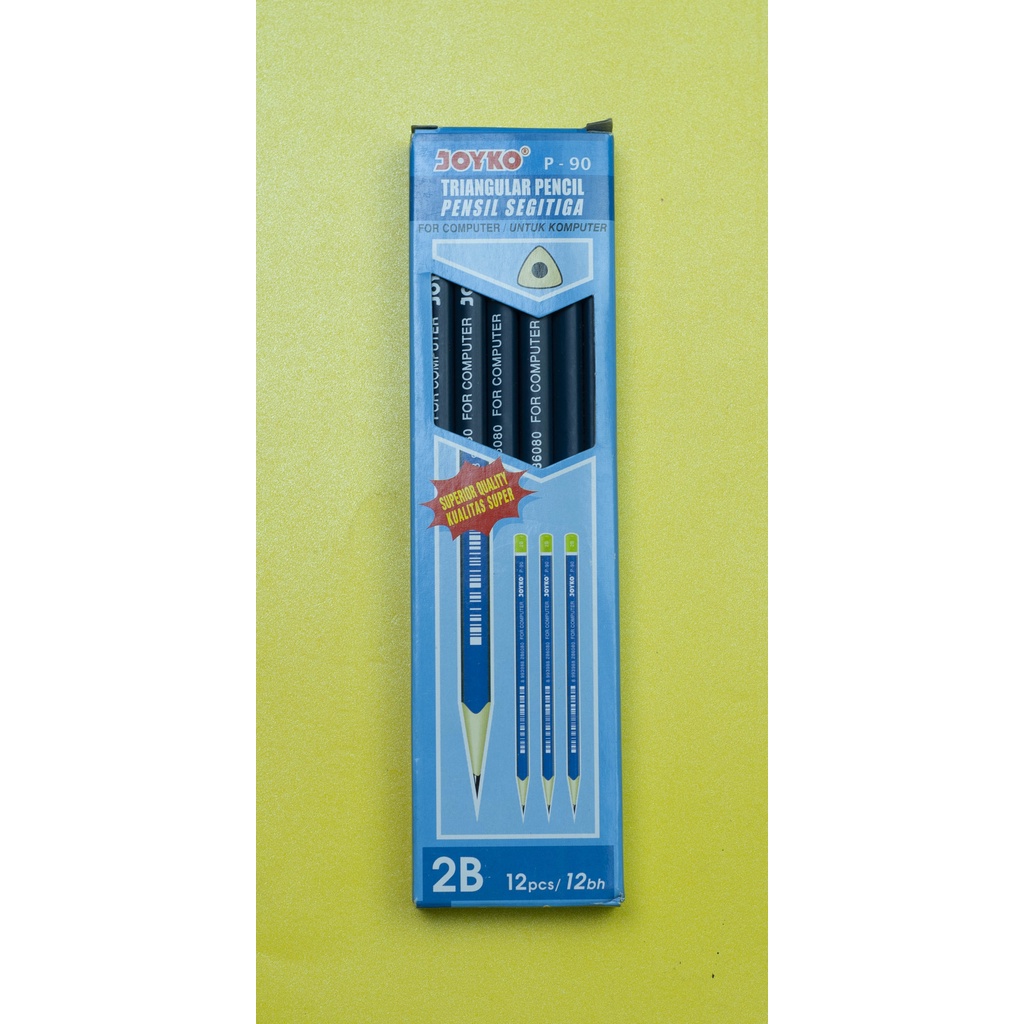 

PENSIL KAYU JOYKO P - 90 2B ( 1 BOX = 12 PCS )