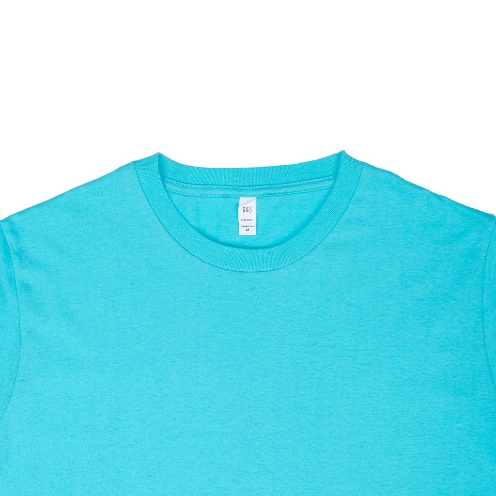 Kaos Polos Light Blue Label Y&amp;S ECOSOFT SS 30's