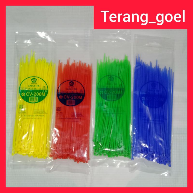 KABEL TIE 200X2.5mm WARNA